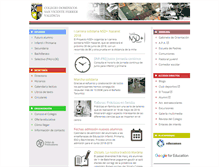 Tablet Screenshot of dominicoscoval.org